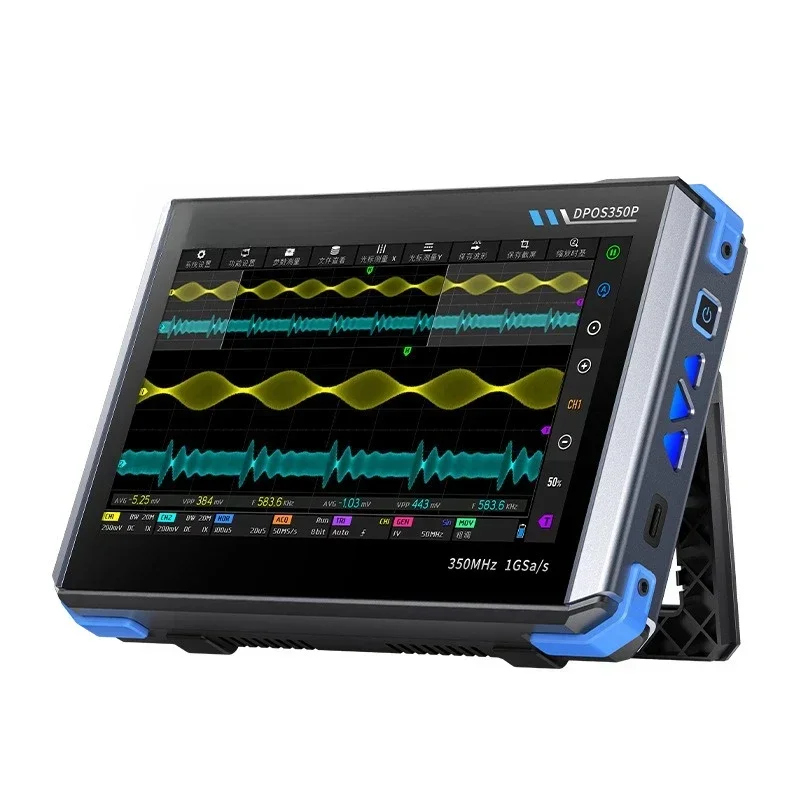 Signal Generator Spectrum Analyzer - Oscilloscope à écran plat 4-en-1 350M,
