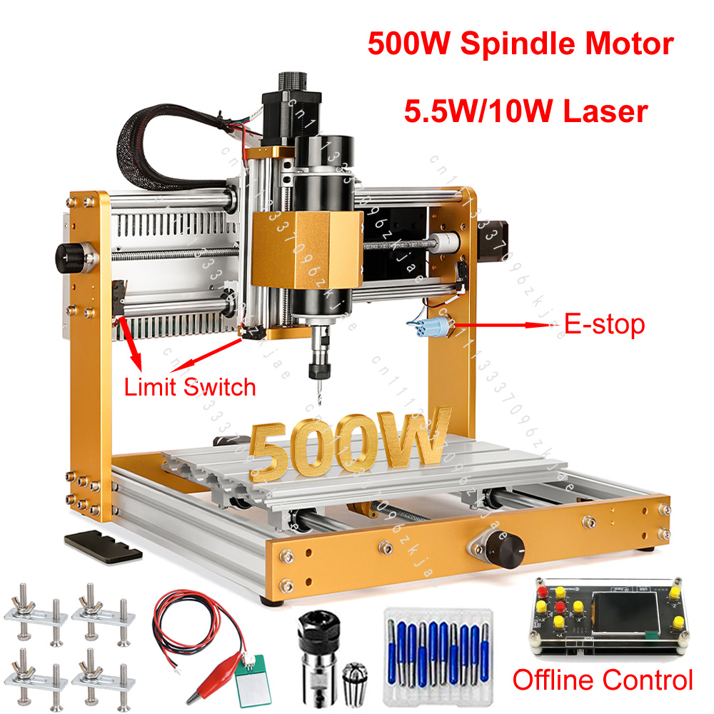 Mini Laser Engraver Cnc Router - Mini routeur CNC en aluminium hors