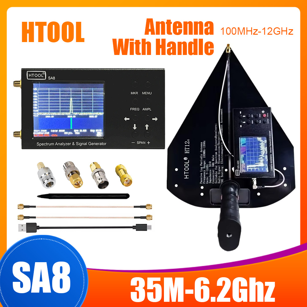 Analyseur de spectre HTOOL SA8 - Signal Generator Spectrum Analyzer avis et prix