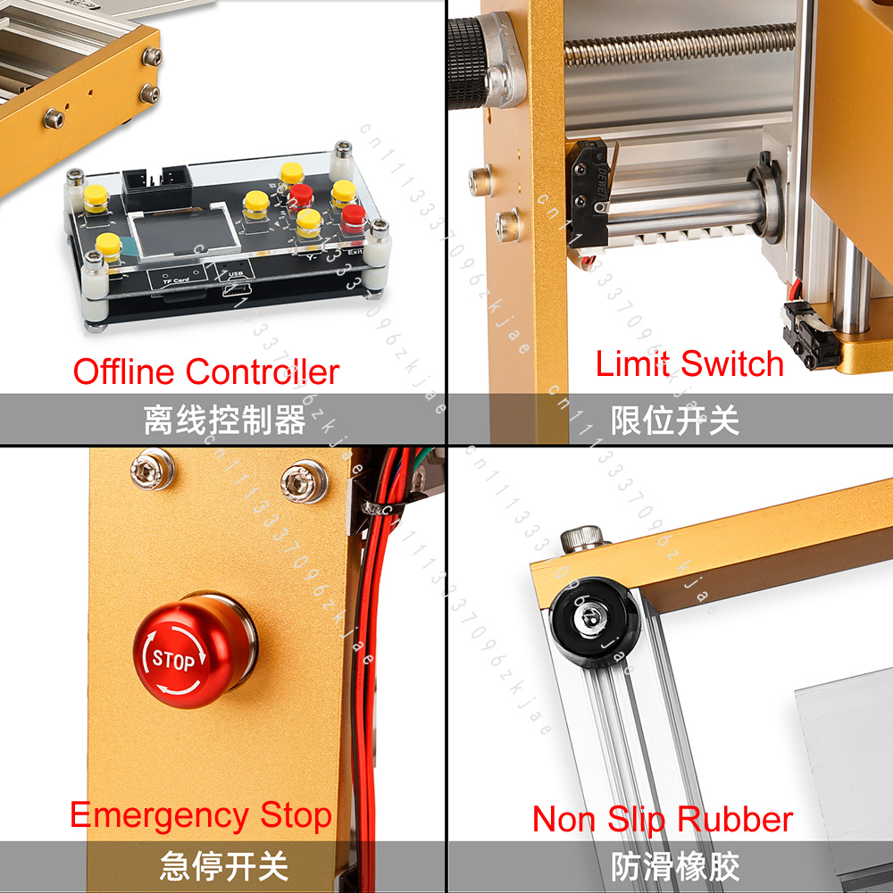 Mini routeur CNC en aluminium  - Mini Laser Engraver Cnc Router avis et prix